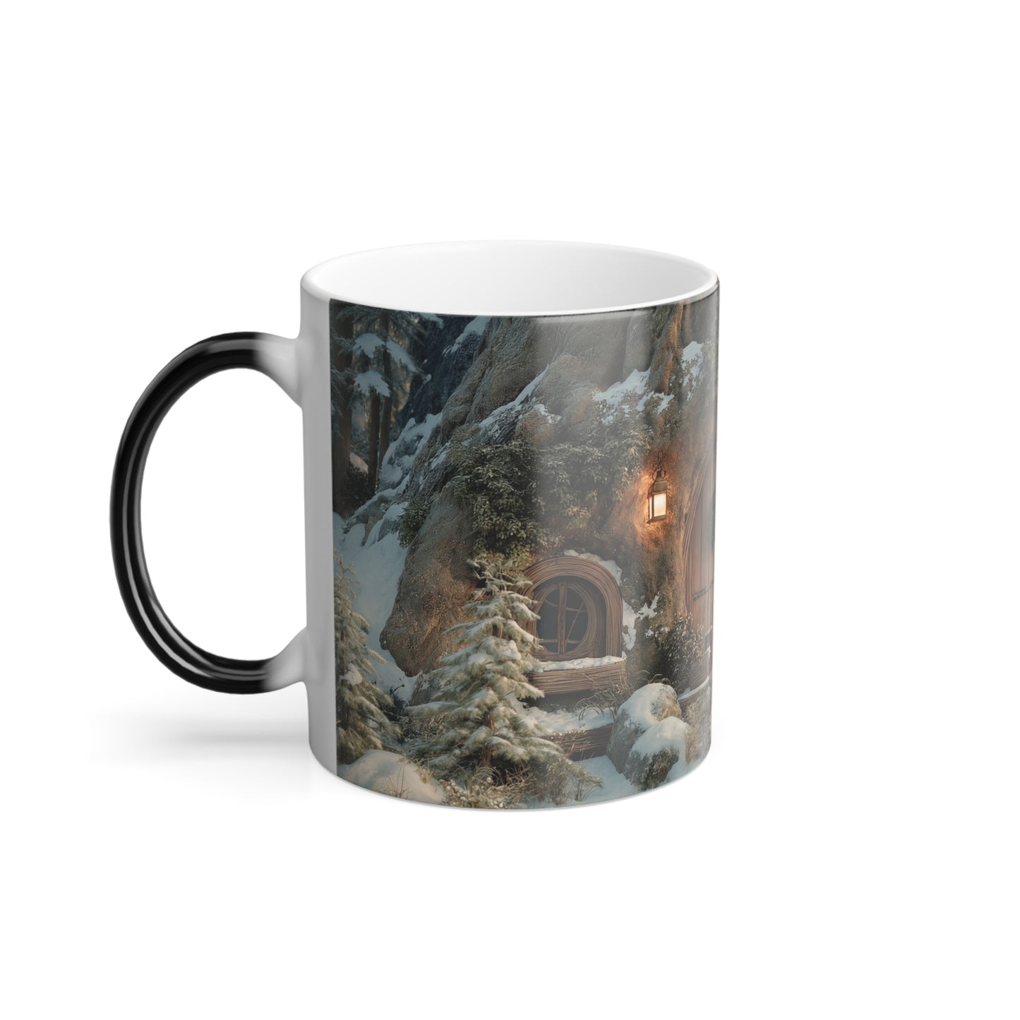 Frosty Hobbit Doorstone Mug, 11oz – Woodland Hearth Sanctuary