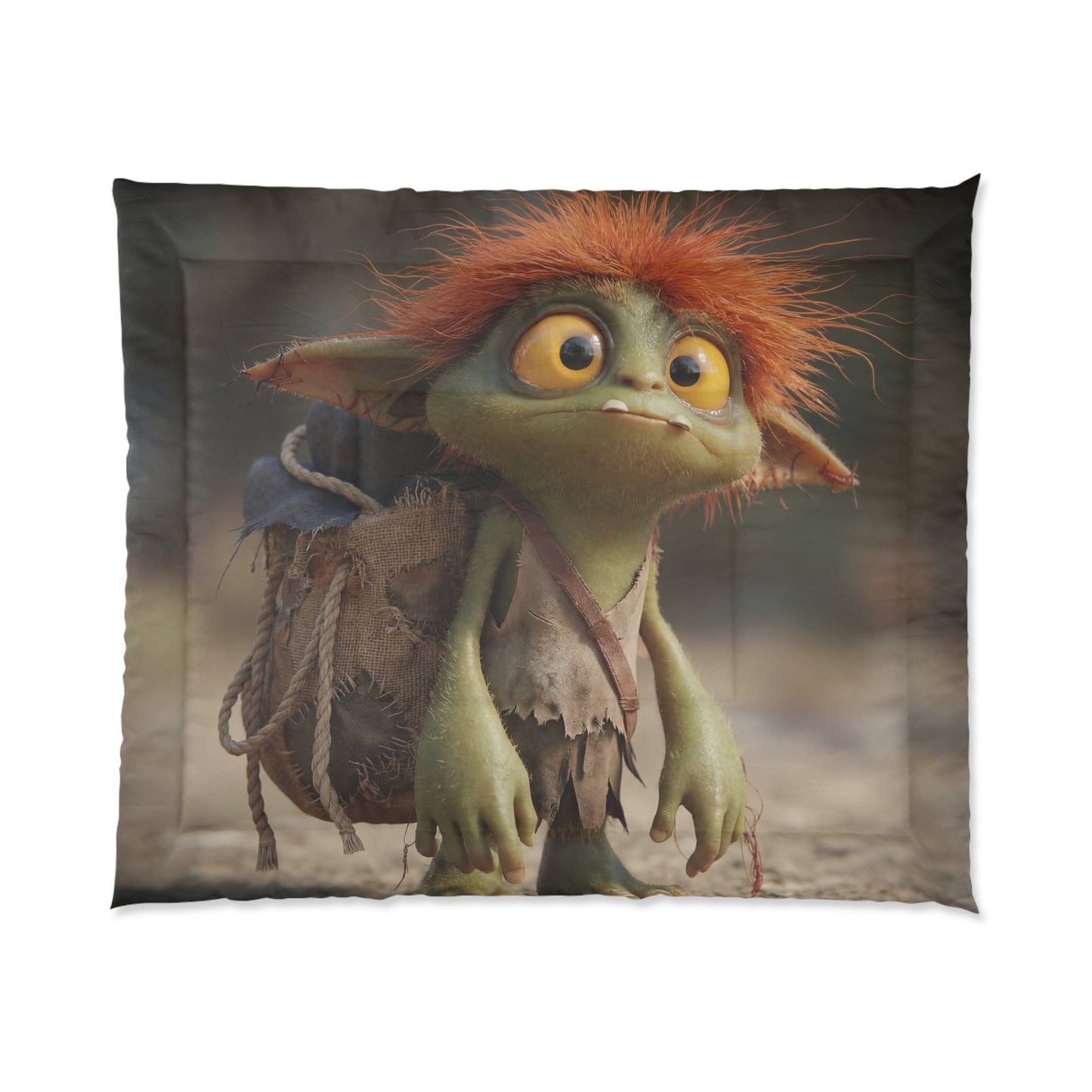 Gnome Scout Comforter – Sunlit Path Wanderer