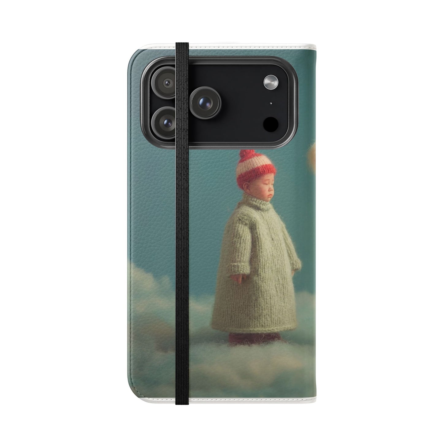 Woolly Dragon & Child Flip Cases – Cloudside Guardians