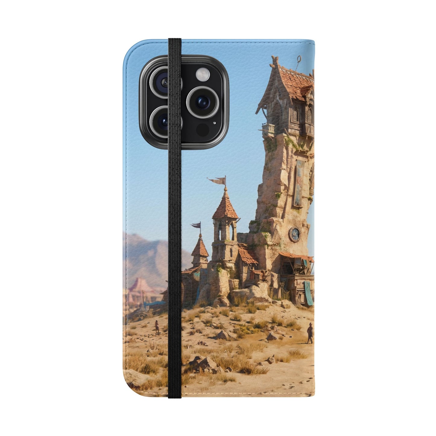 Desert Sentinel Gate Flip Cases – Weathered Archway Journey