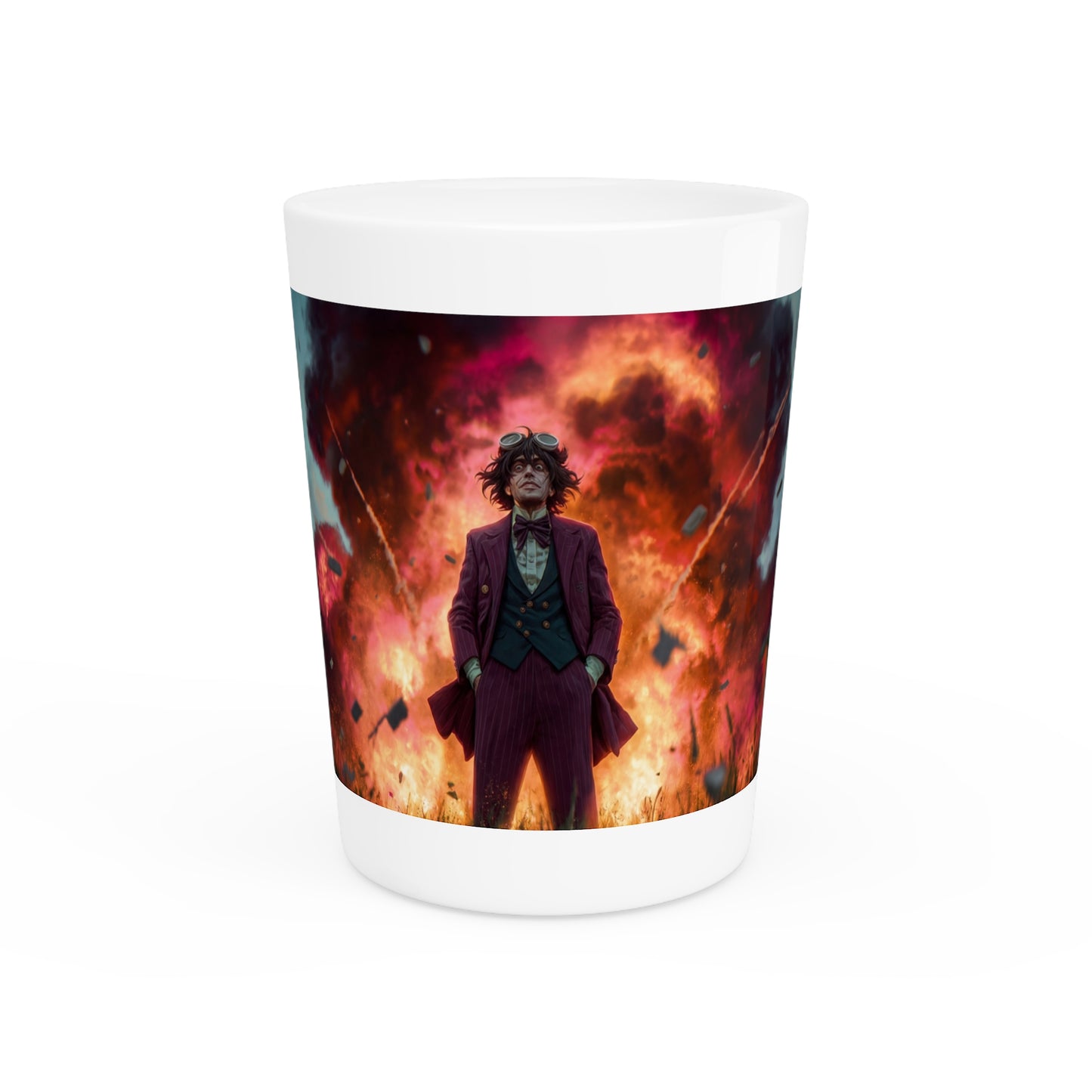 Explosive Gentleman Shot Glass – Crimson Dawn Aftermath