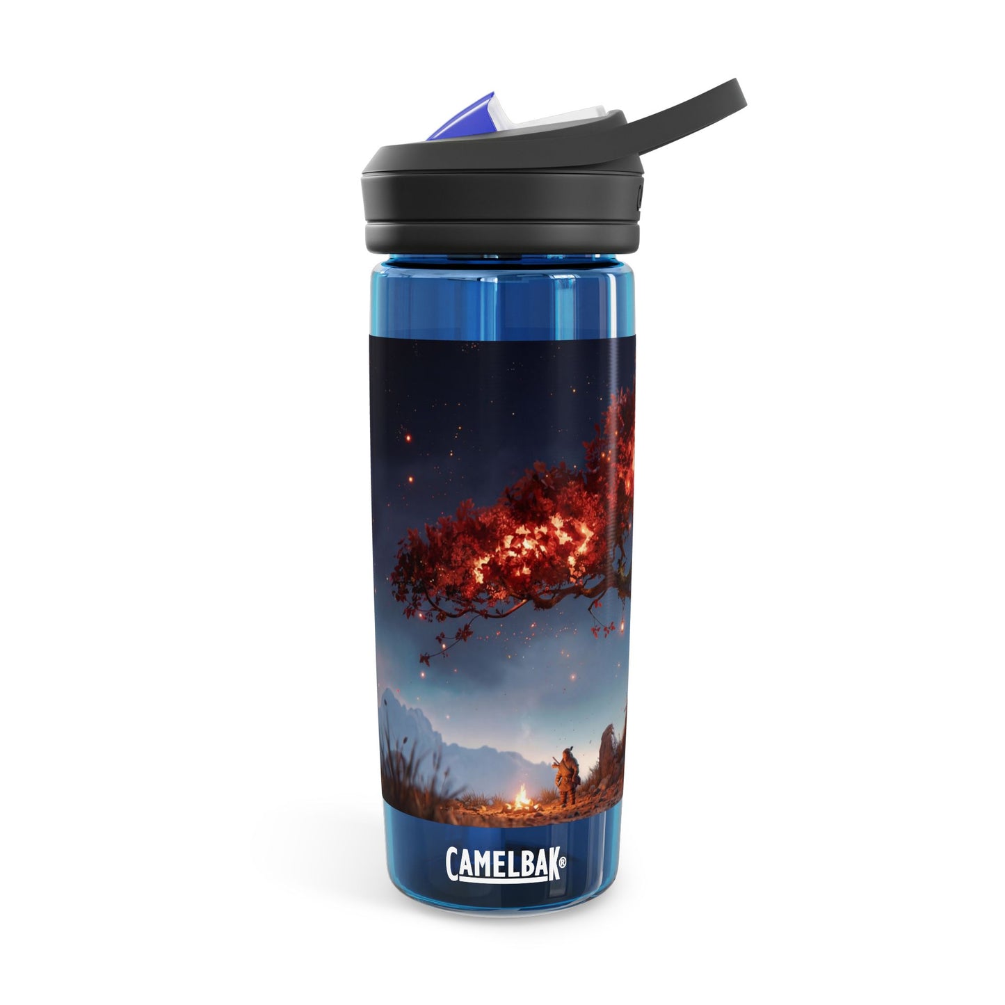 Moonlit Guardian Tree CamelBak Eddy® Water Bottle, 20oz\25oz – Crimson Canopy Sanctuary
