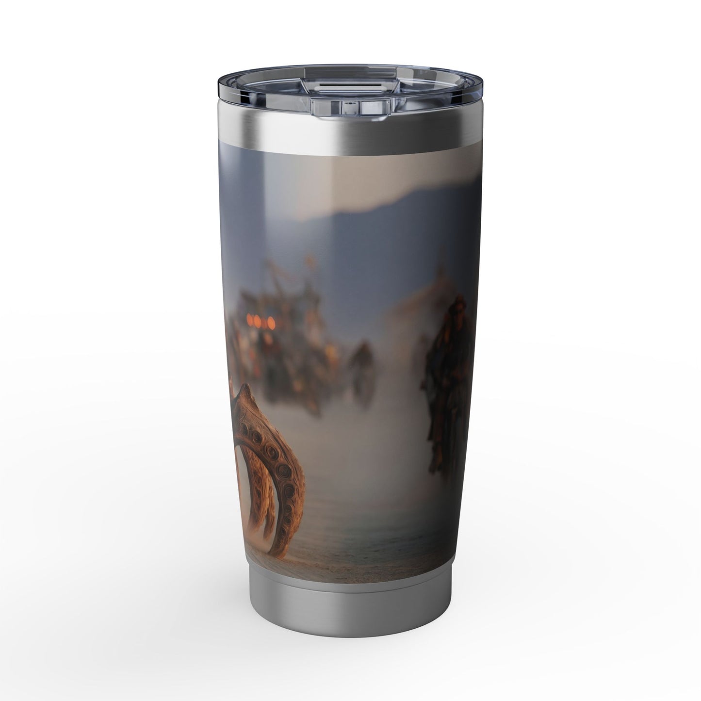 Desert Vagabond Tumbler – Ride the Fangs of the Sand Serpent