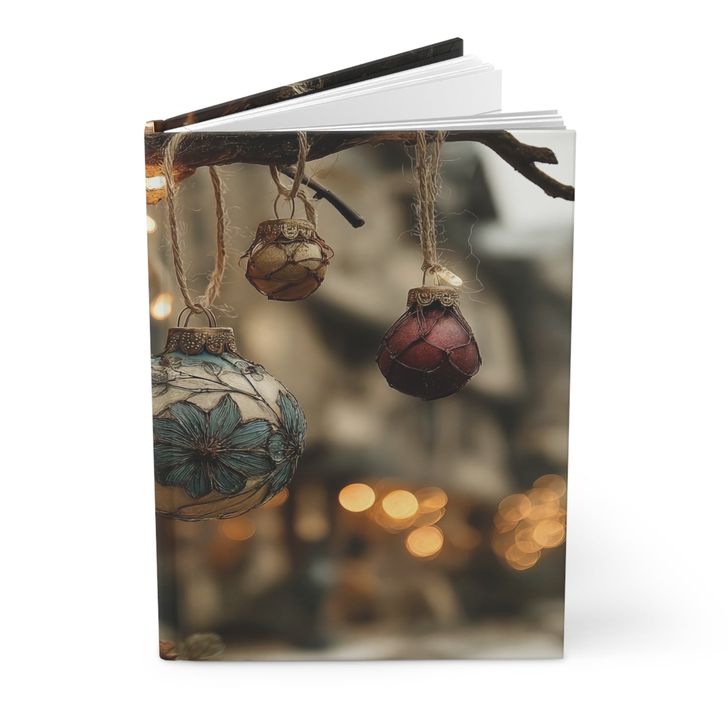 Winter Tree Ornament Journal – Twinkling Folk Art Holiday Pages