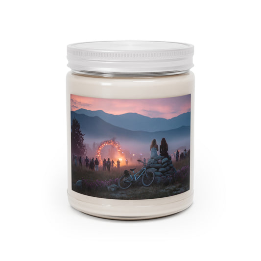Mountain Gateway Scented Soy Candles with White Lid, 9oz – Twilight Festival Escape