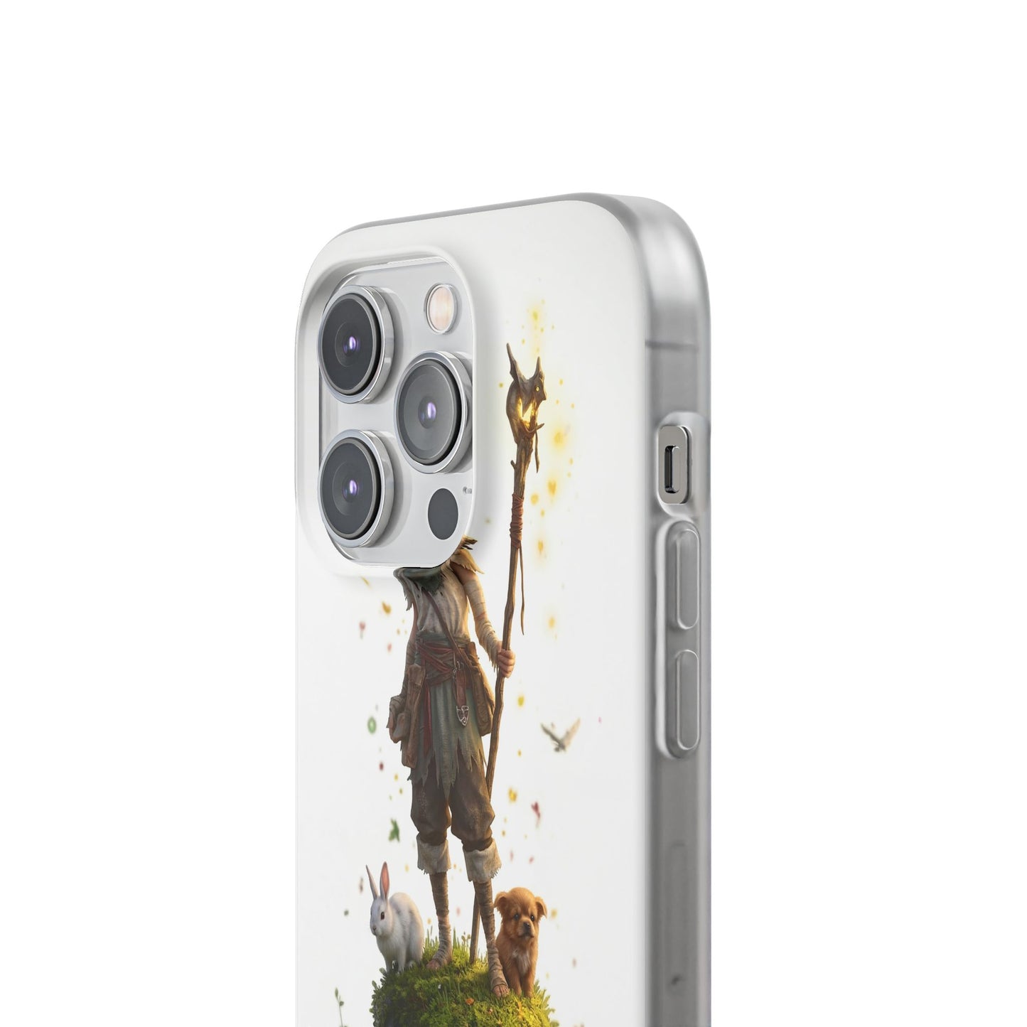 Forest Sentinel Flexi Cases – Luminescent Deerhorn Guardian