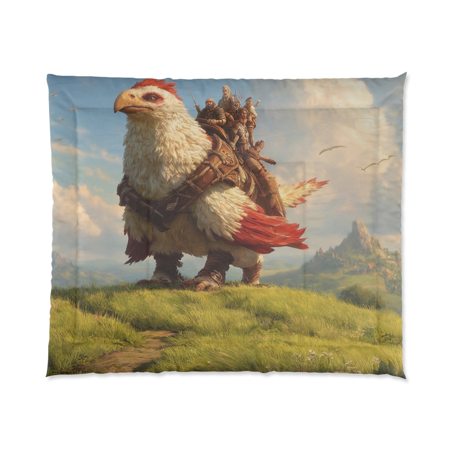Skybound Falcon Comforter – Riders of the Golden Dawn