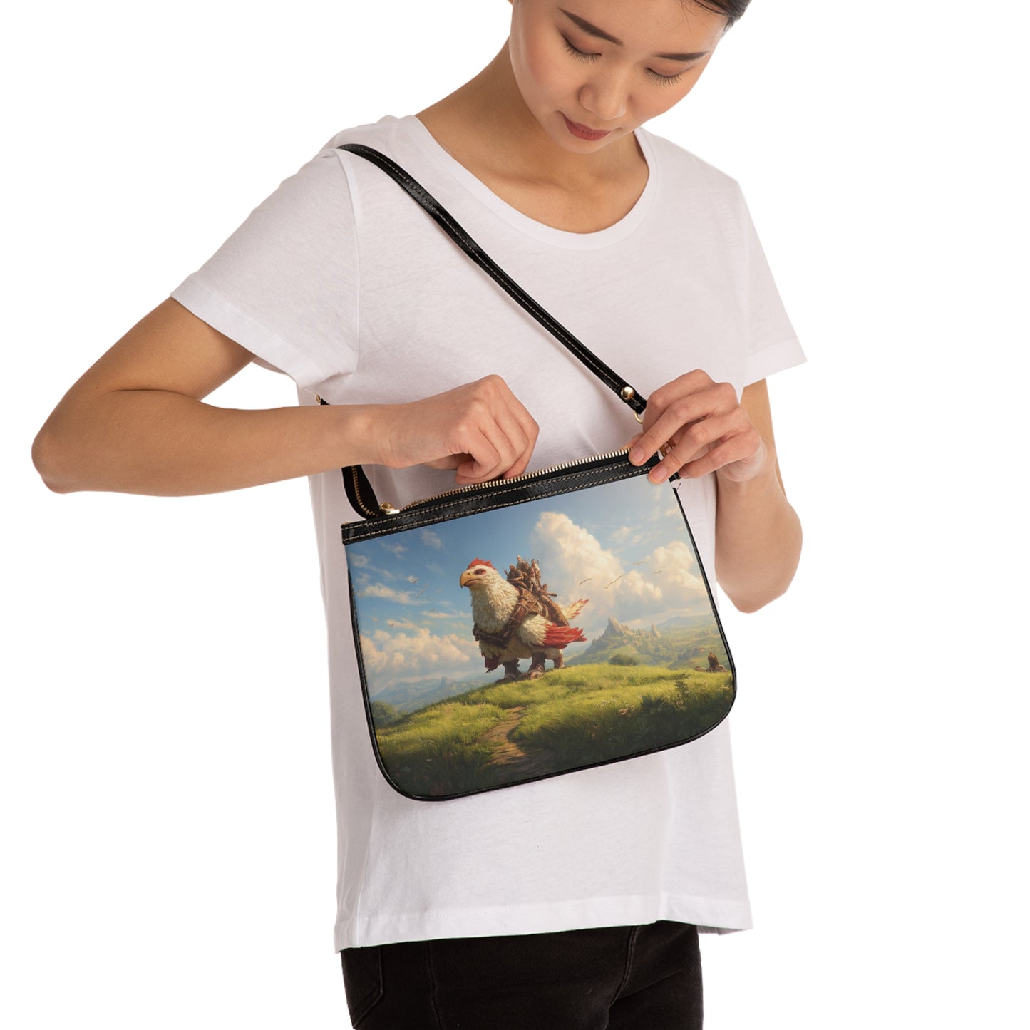Skybound Eagle Riders Small Shoulder Bag – Crest of the Windborne Company