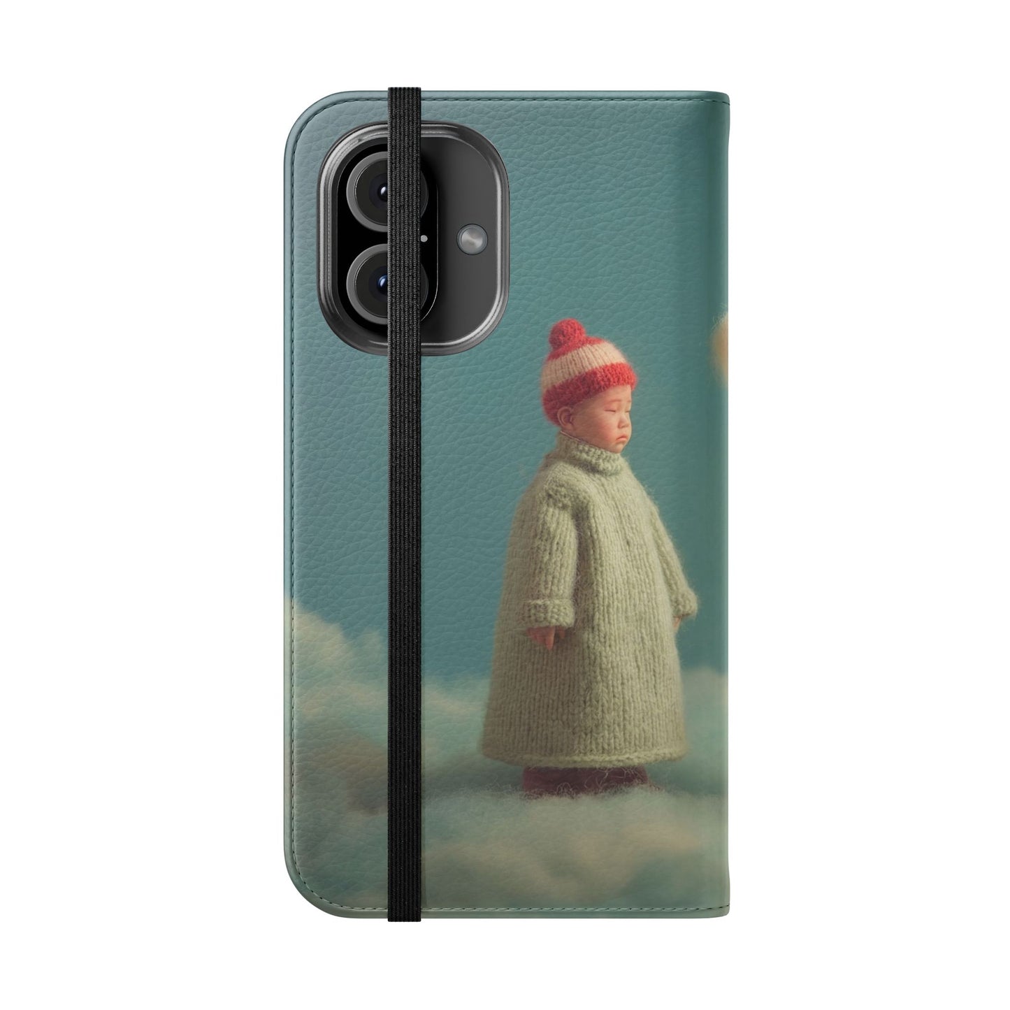 Woolly Dragon & Child Flip Cases – Cloudside Guardians