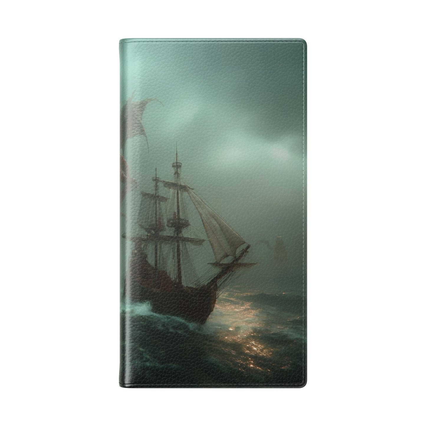 Leviathan Dragon Flip Cases – Crimson Sentinel at Sea