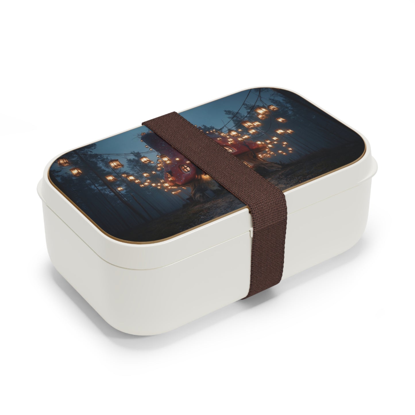Mushroom House Lantern Bento Lunch Box – Whispering Forest Welcome
