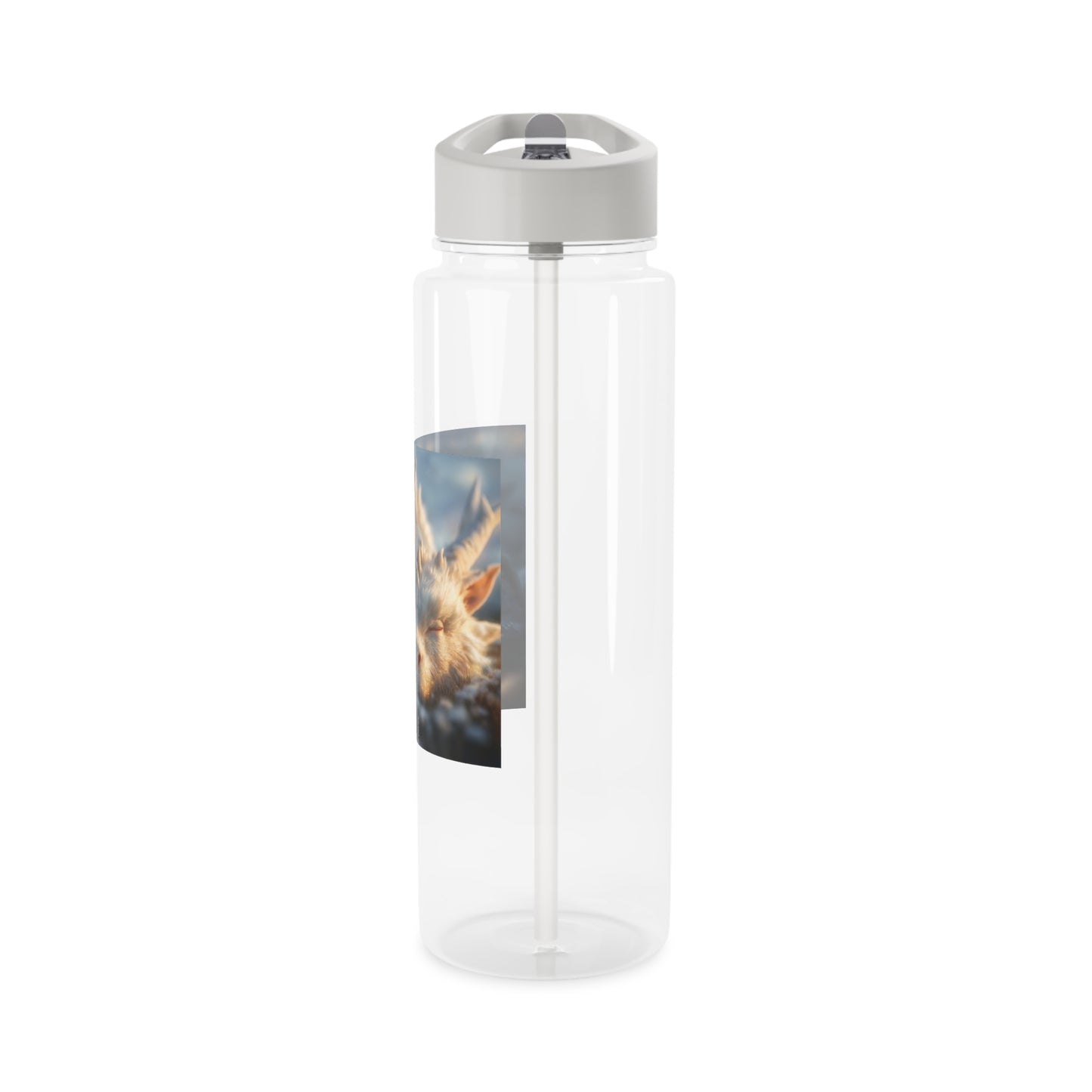 Sleeping Guardian White Dragon Tritan Water Bottle – Frosty Meadow Companion