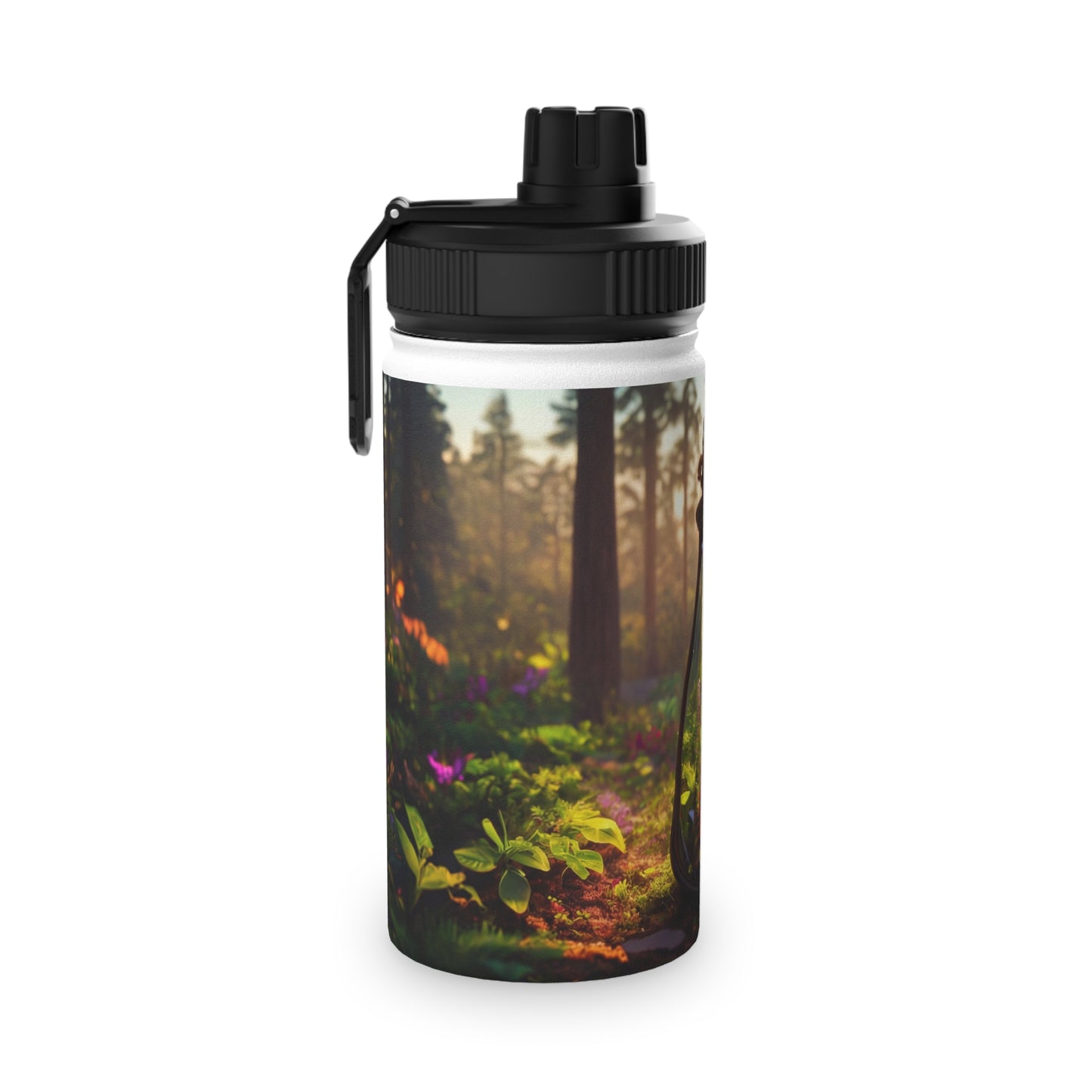 Pocket Forest Terrarium Water Bottle – Sunlit Sanctuary in Your Hands