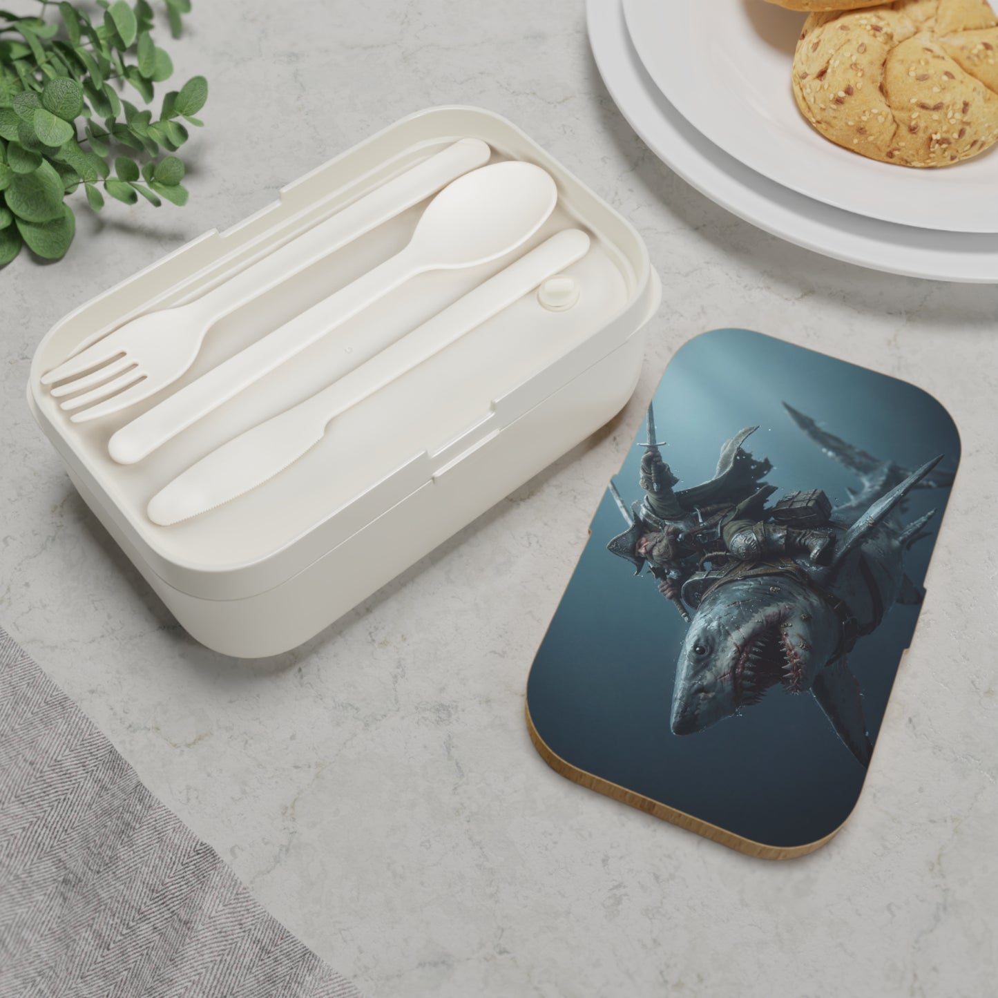 Shark Rider Buccaneer Bento Lunch Box – Depths of Uncharted Seas