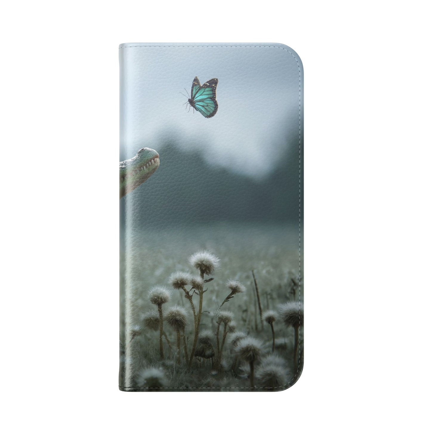 Gentle Croc & Butterfly Flip Cases – Tender Meadow Guardian Scene
