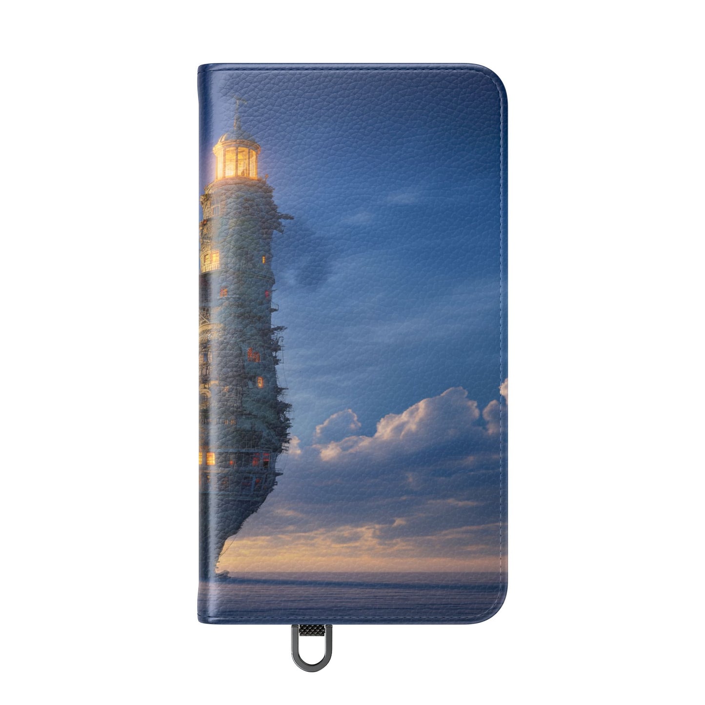 Twilight Sentinel Flip Cases – Lighthouse on a Storm-Tossed Sea