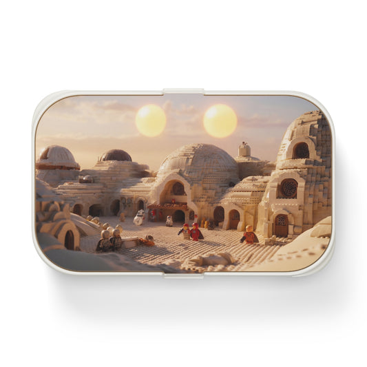 LEGO Tatooine Bento Lunch Box – Sunset Dunescape of Sand and Stars