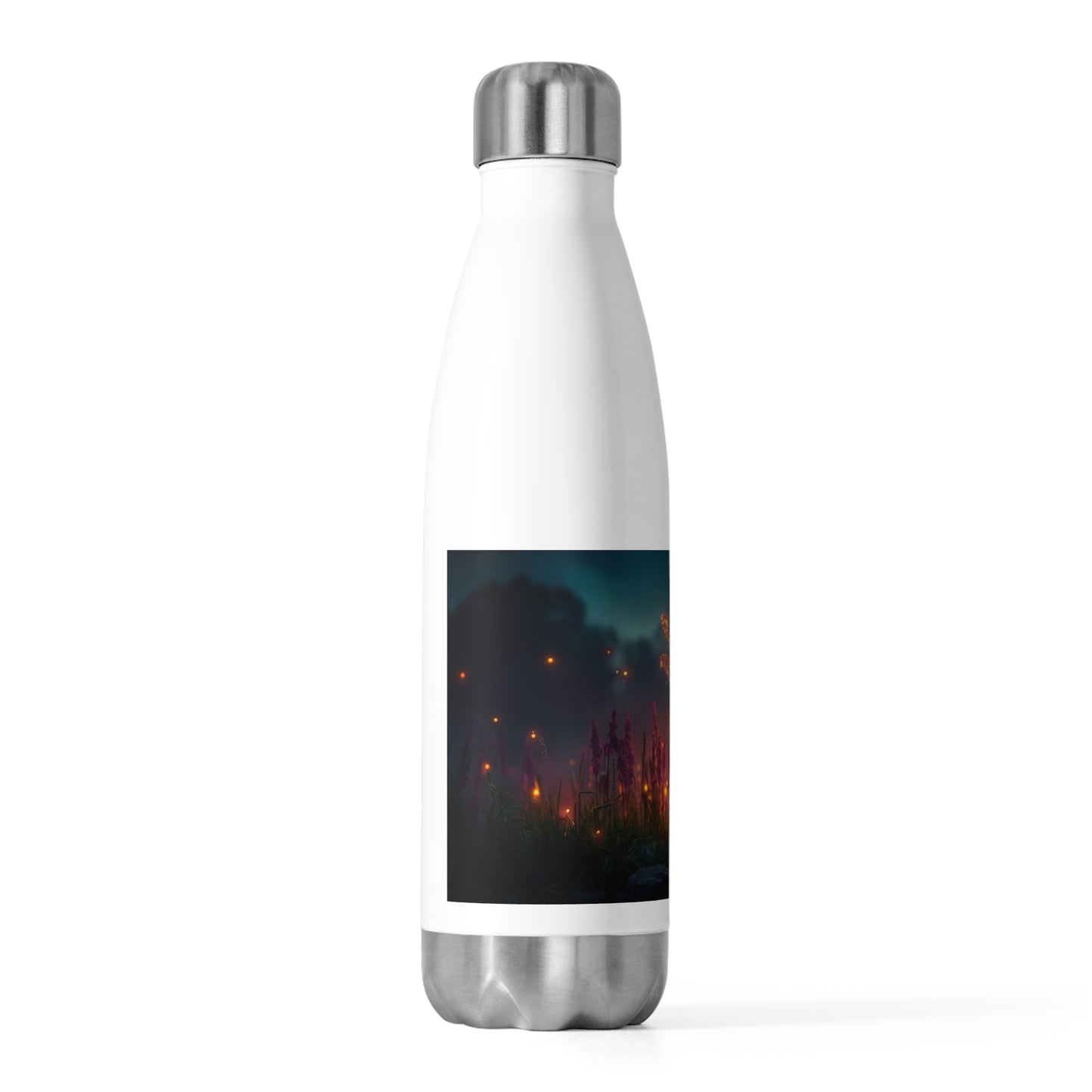 Luminescent Dragonfly 20oz Insulated Bottle – Twilight Meadow Glow