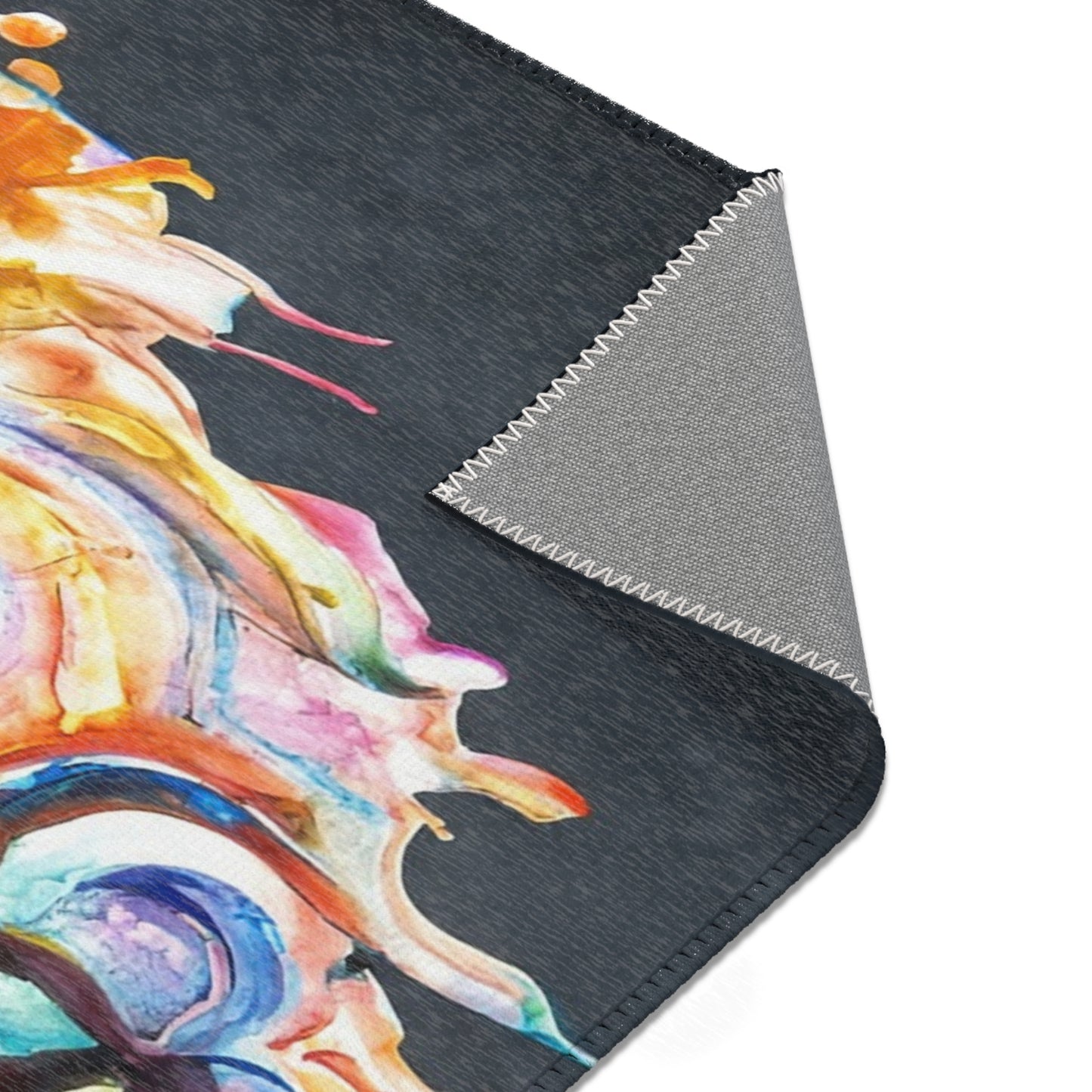 Chromatic Tree of Life Area Rug – Vivid Palette Dreamscape