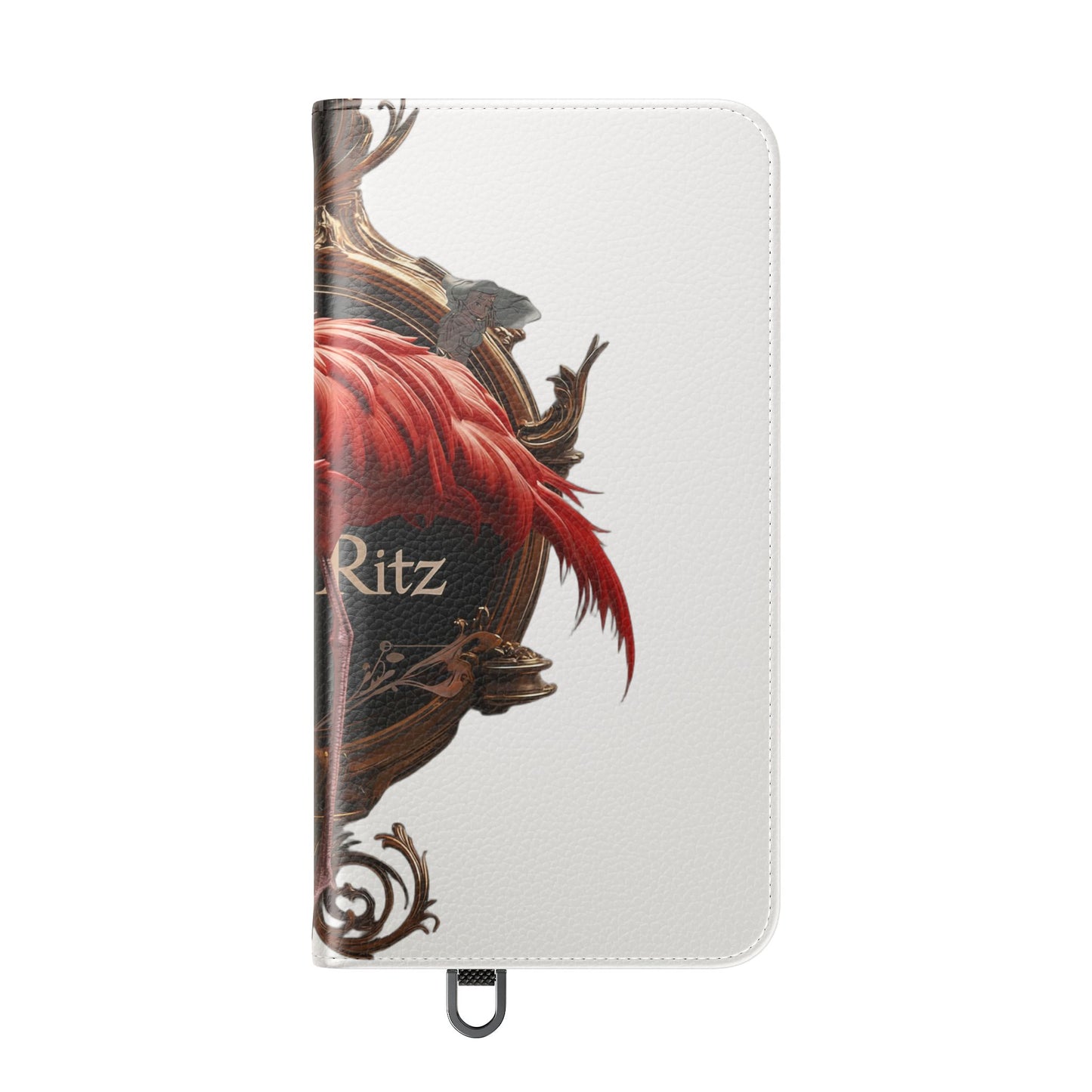 The Ritz Flamingo Flip Cases – Gilded Ornate Frame Art Design