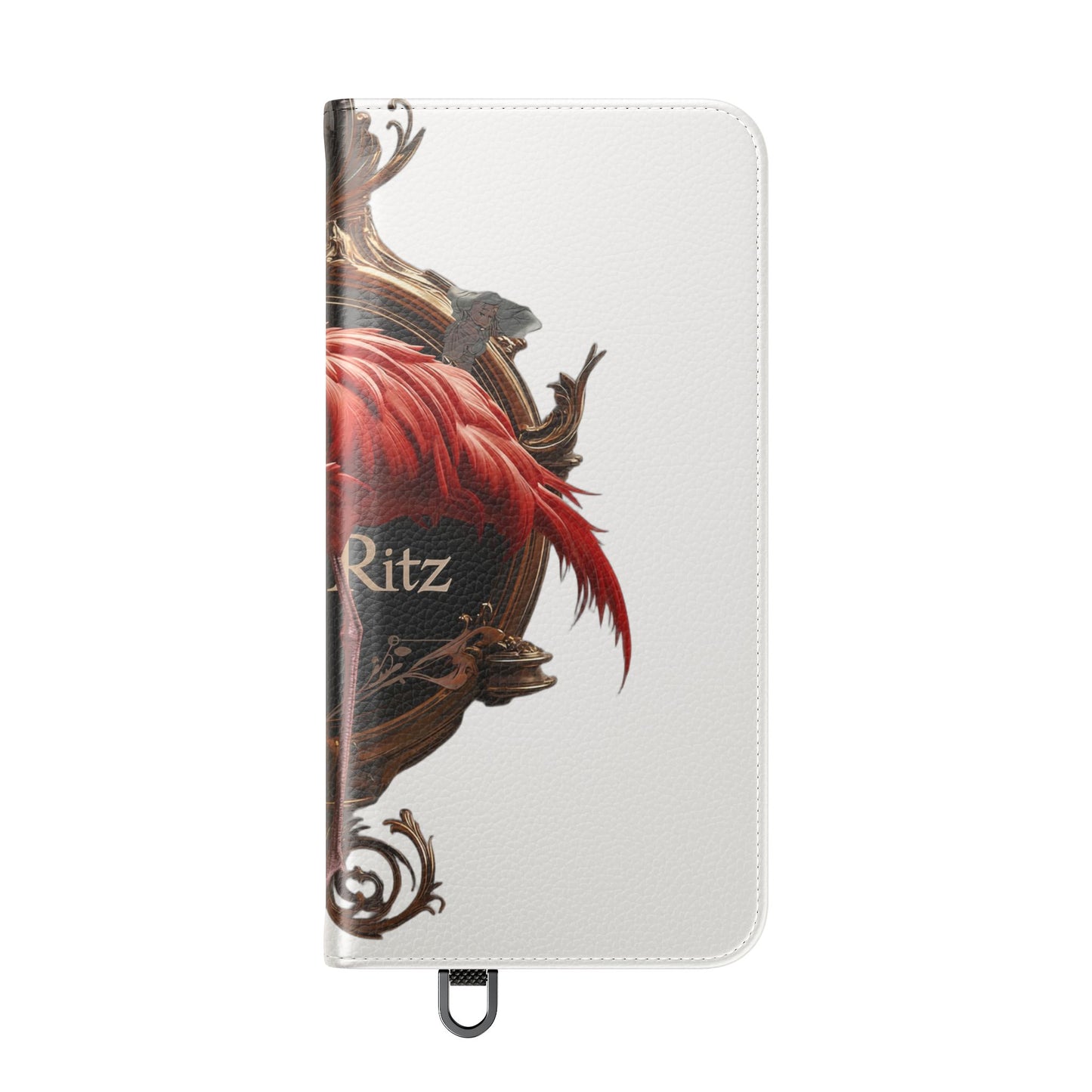 The Ritz Flamingo Flip Cases – Gilded Ornate Frame Art Design