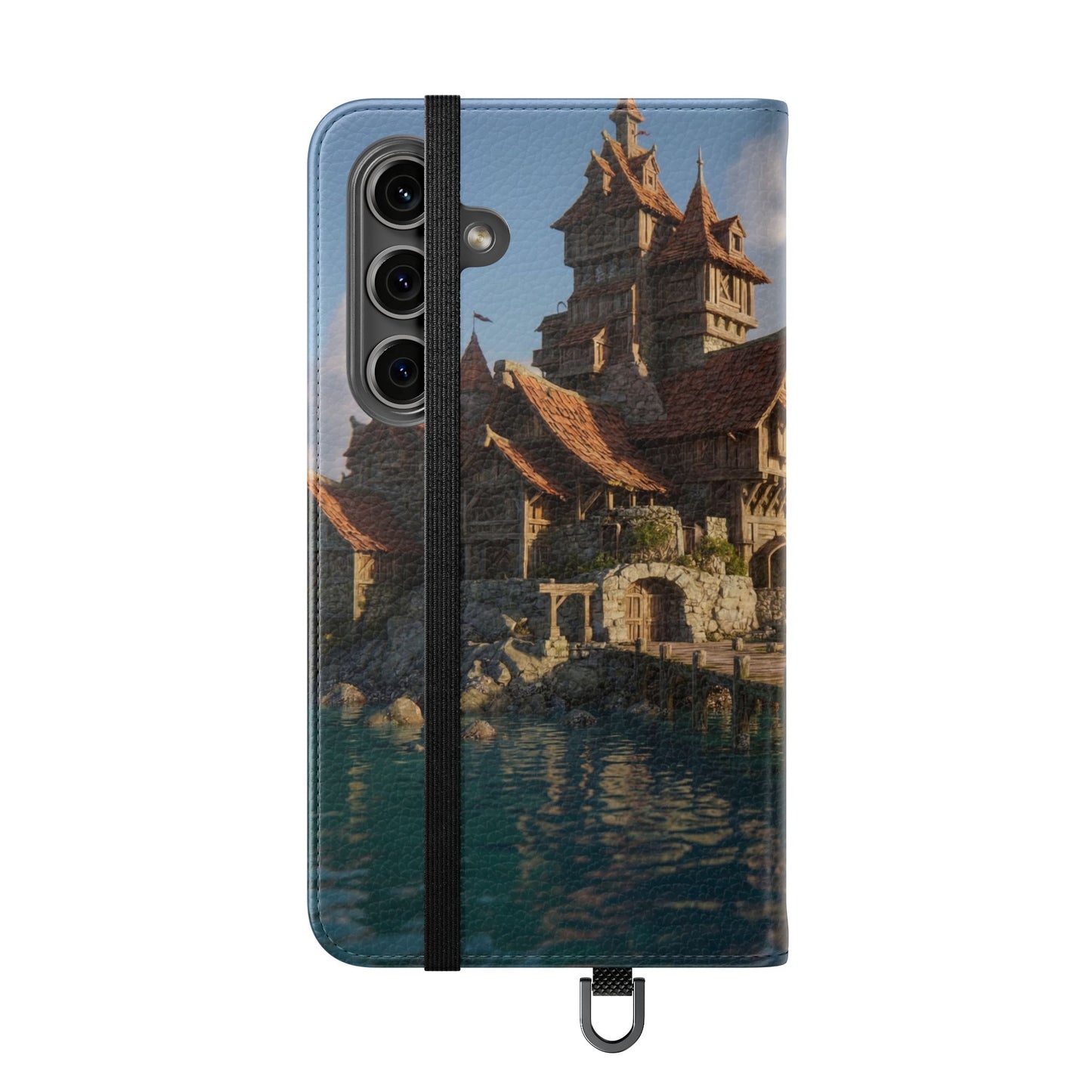 Cobblestone Harbor Flip Cases – Timber Town Seaside Walkway