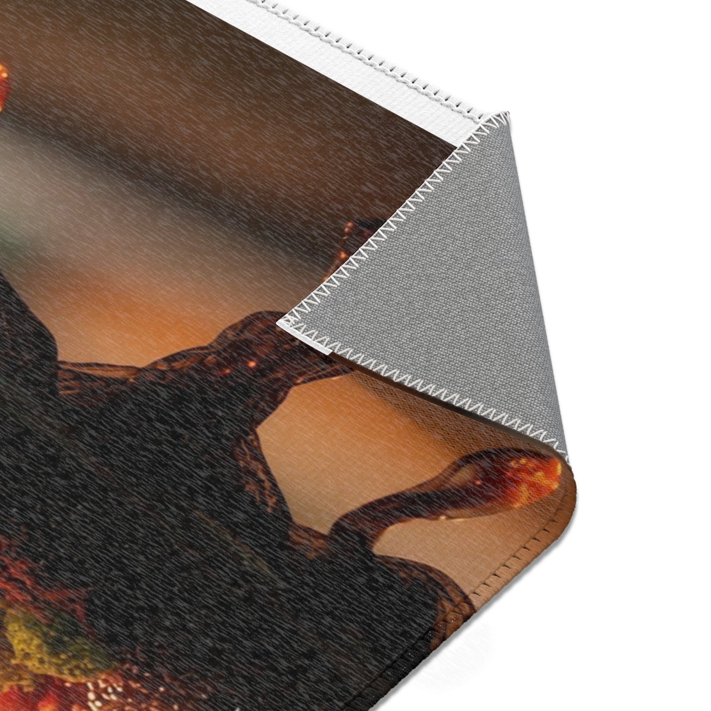 Forest Within Fish Area Rugs – Bioluminescent Underwater Sanctuary