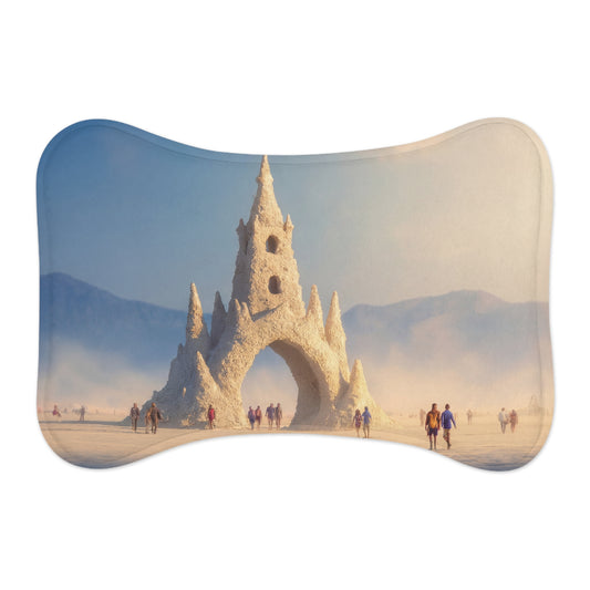 Salt Tower Pet Feeding Mats – Desert Gateway at Golden Hour