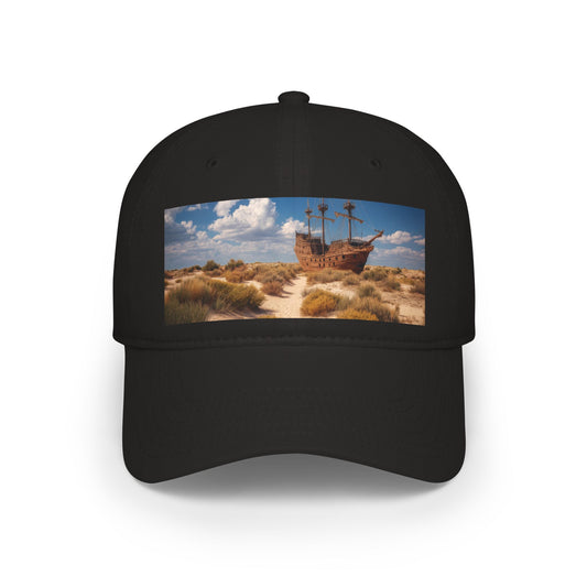 Deserted Galleon Low Profile Baseball Cap – Sands of the Lost Voyage