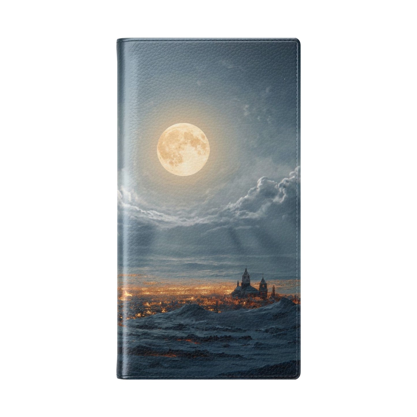 Moonlit Sleigh Flip Cases – Northern Lights Winter Journey