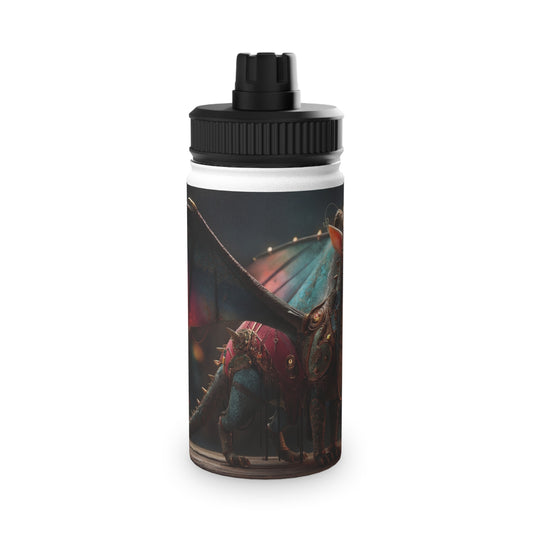 Celestial Dragon Stainless Steel Water Bottle, Sports Lid – Twilight Parade Guardian