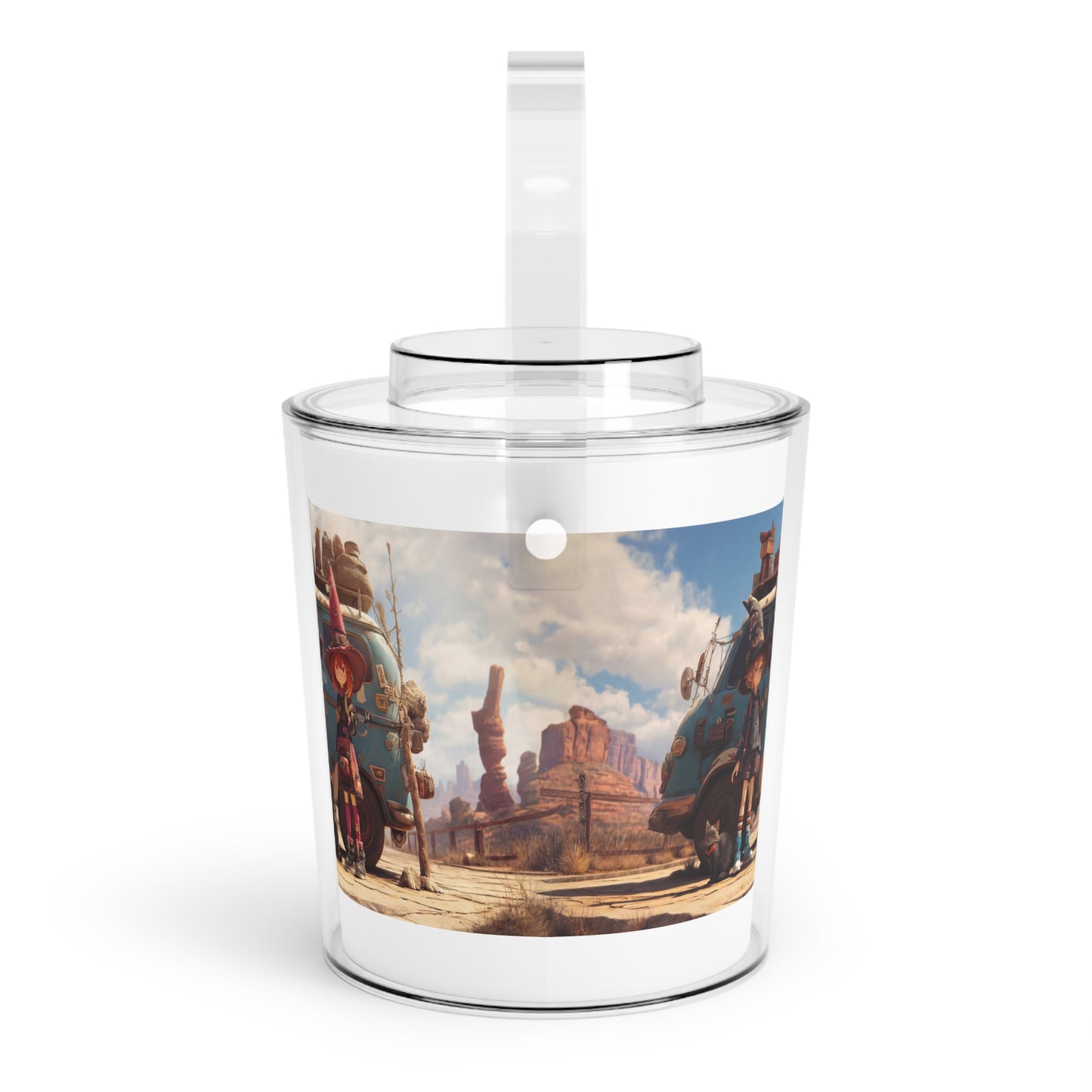 Witch Roadtrip Trio Ice Bucket with Tongs – Dusty Desert Magic & Tea