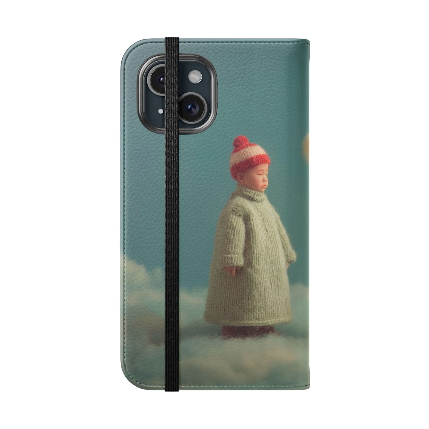 Woolly Dragon & Child Flip Cases – Cloudside Guardians