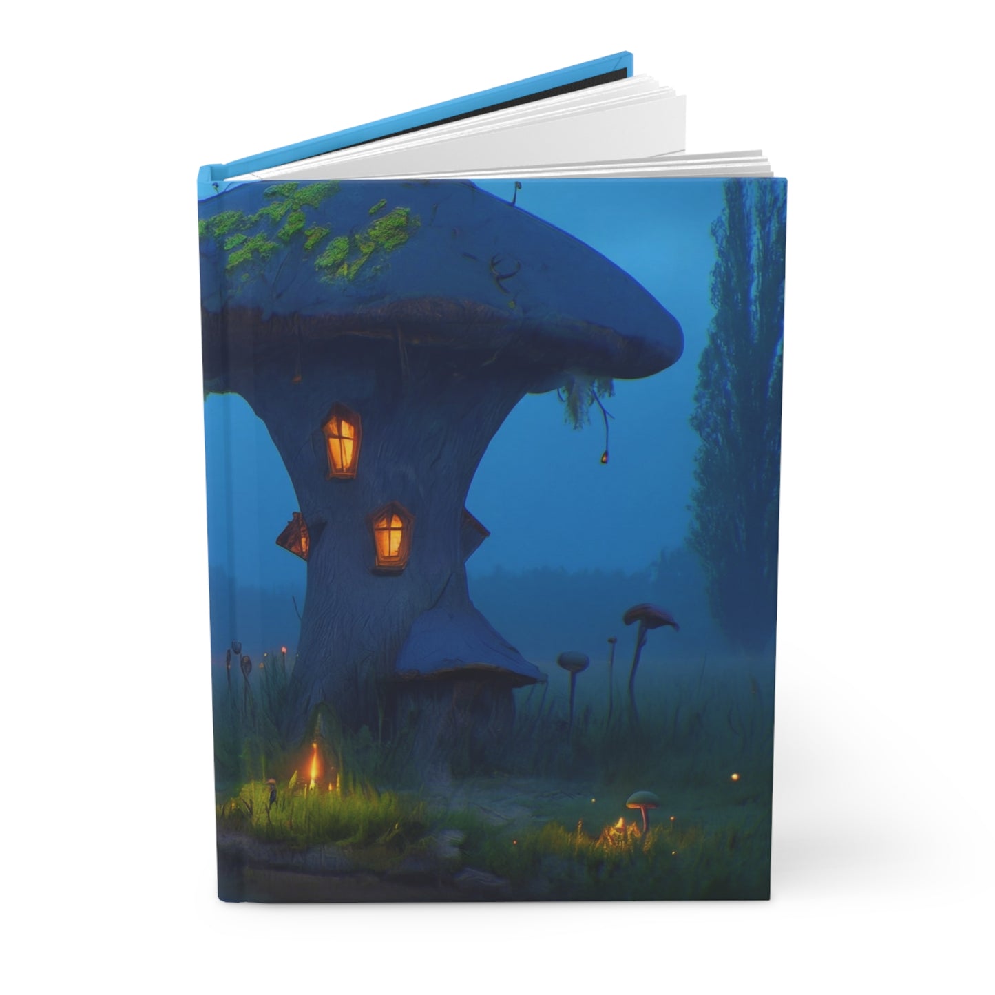 Mushroom Cottage Journal Matte – Twilight Glade Haven