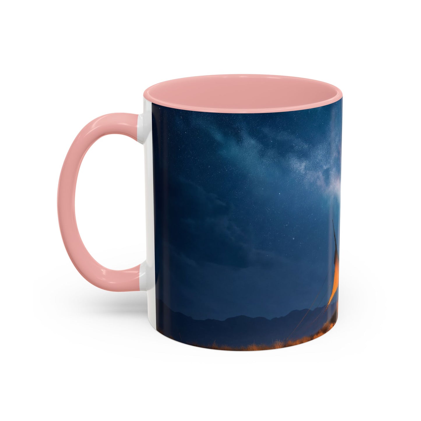 Starlit Nomad Tent Mug – Milky Way Haven Coffee Cup