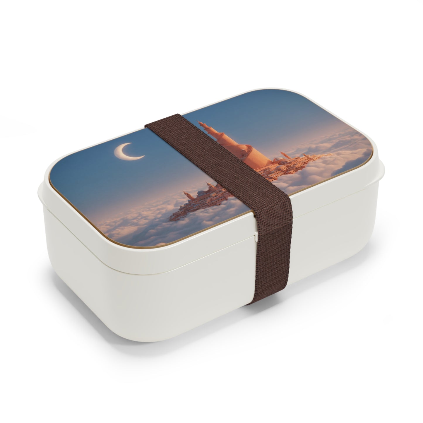 Celestial City Bento Lunch Box – Sunset Serenity Above the Clouds