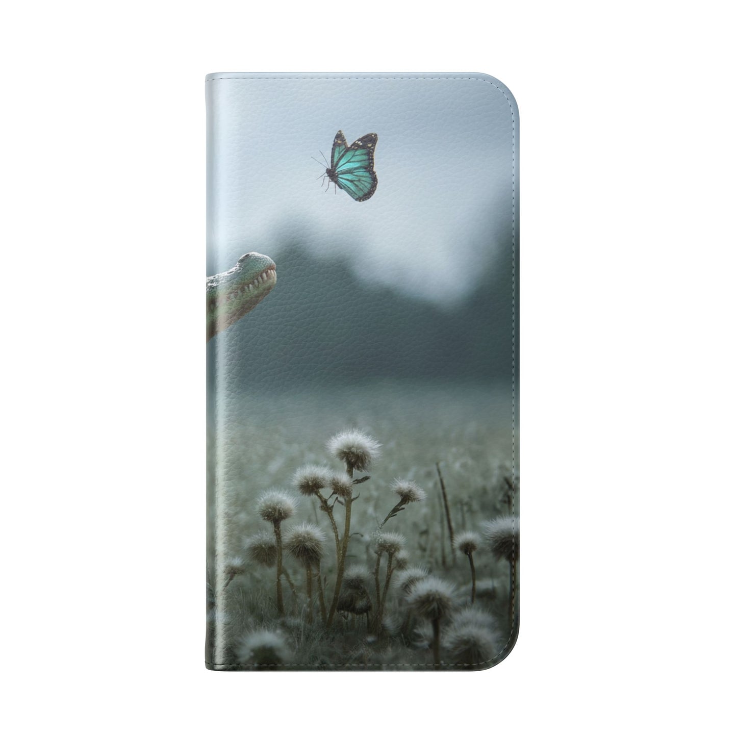 Gentle Croc & Butterfly Flip Cases – Tender Meadow Guardian Scene