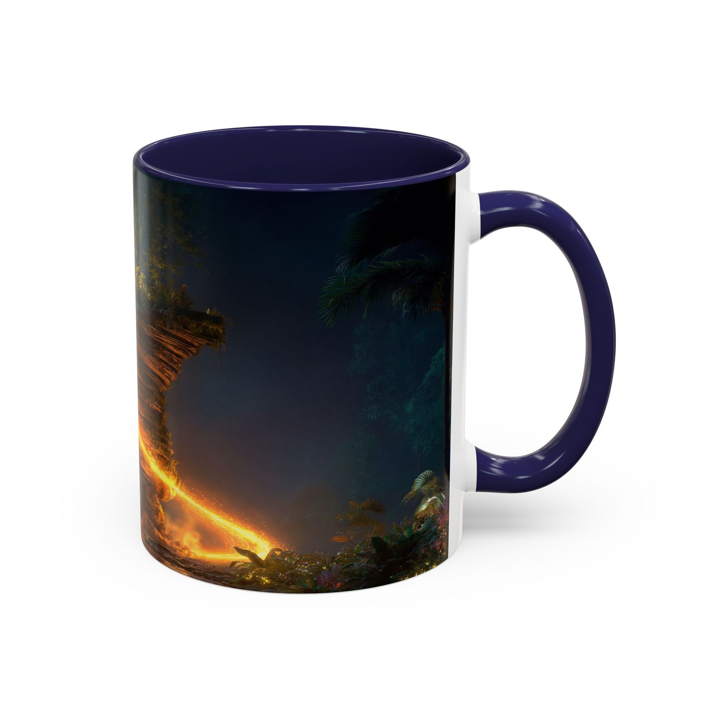 Floating Stone Temple Mug – Twilight Portal Dreamscape