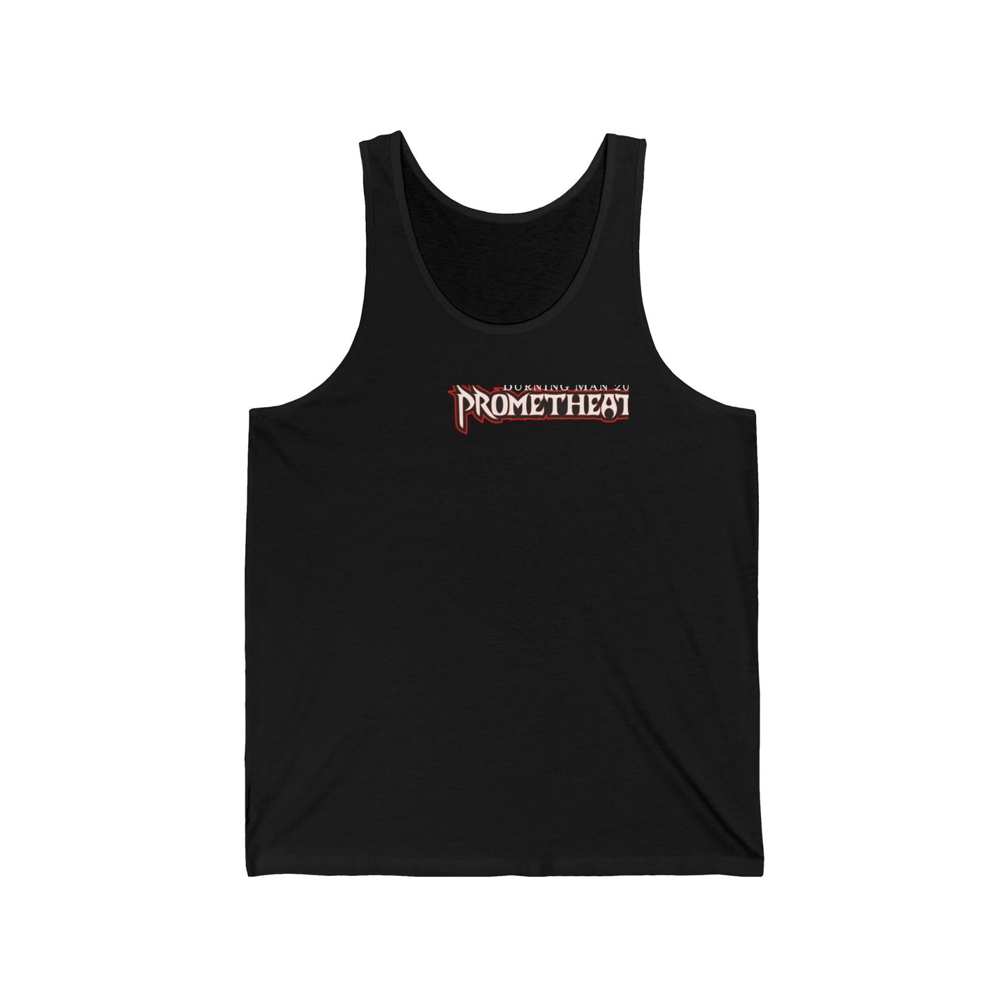 White Burner Tank Top - Prometheatics 2023