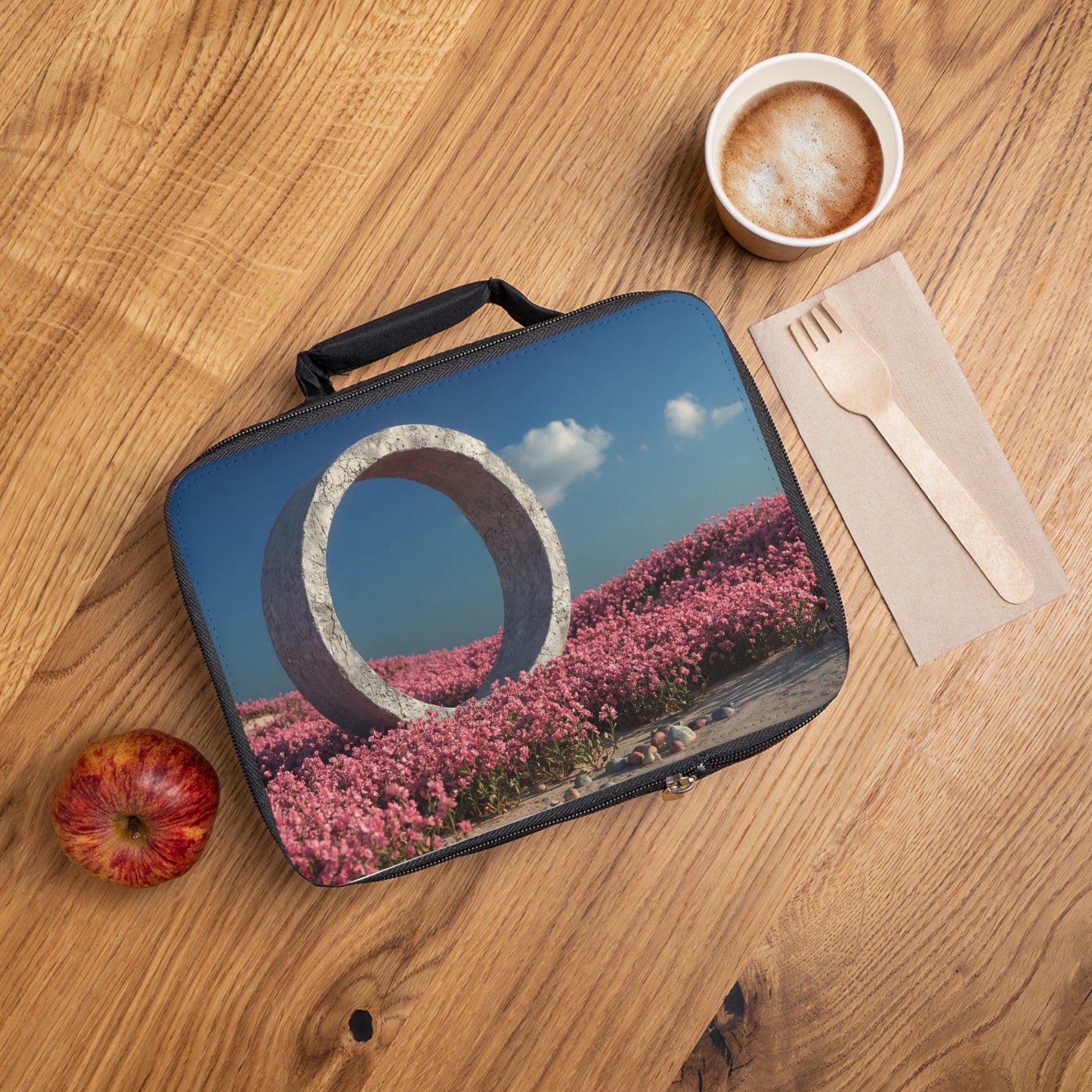 Stone Portal Lunch Bag – Pink Bloom Wilderness Portal