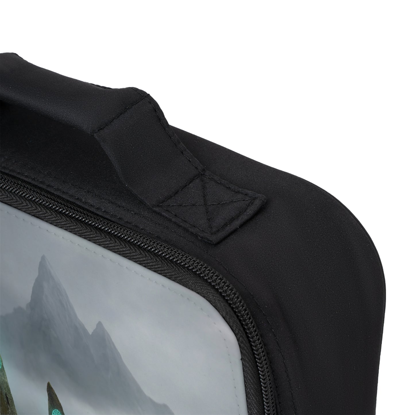 Ancient Portal Stones Lunch Bag – Whispering Path Through Misty Peaks