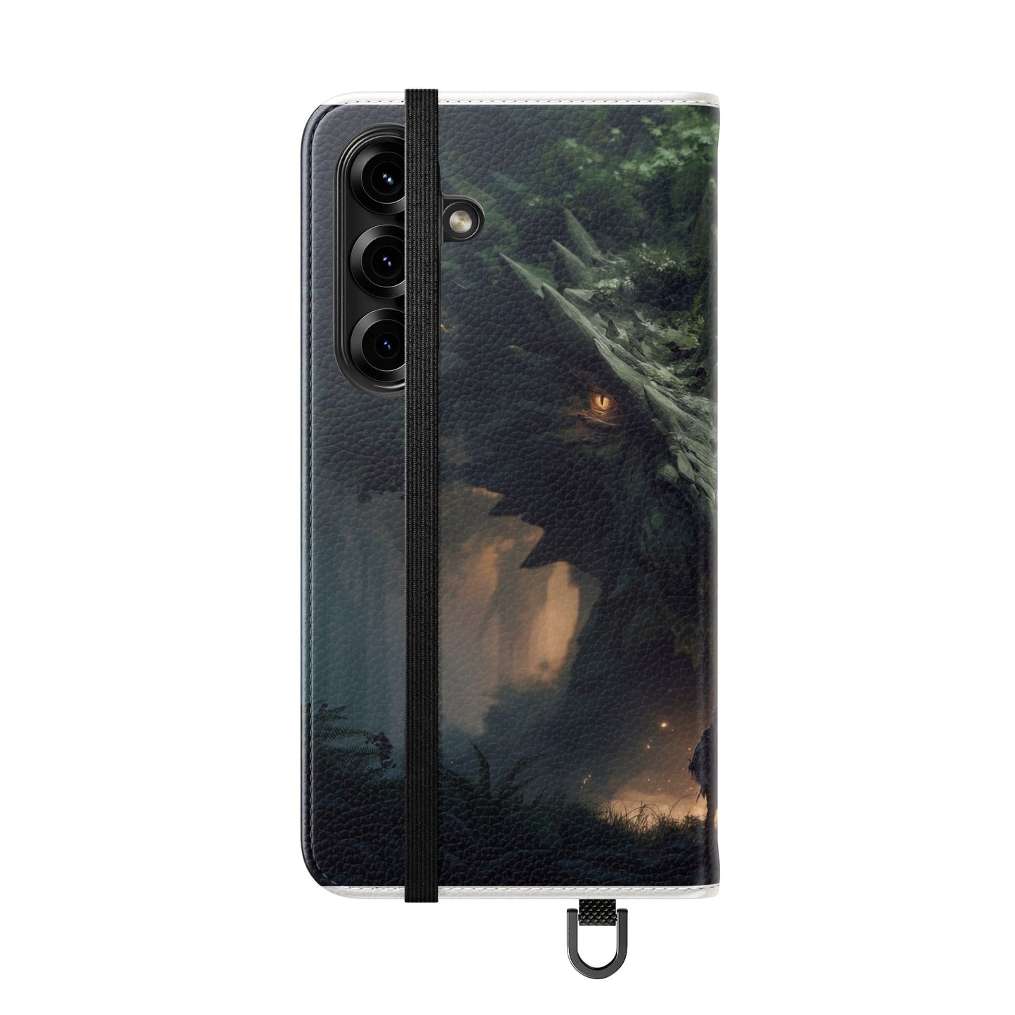 Guardian Beast Flip Cases – Moss-Clad Titan Facing the Wanderer