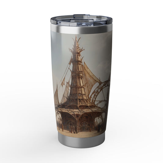 Desert Cathedral of Woven Sails Vagabond 20oz Tumbler – Sun-Drenched Nomad Sanctuary