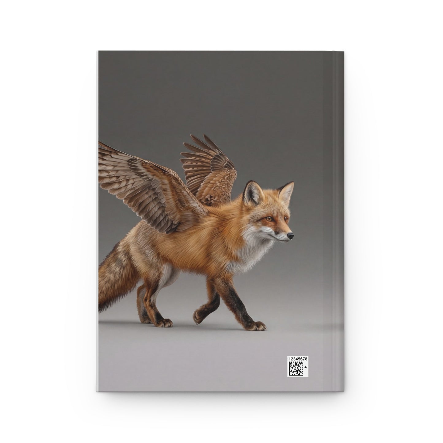 Winged Foxes Hardcover Journal Matte – Whispers of the Wild Sky