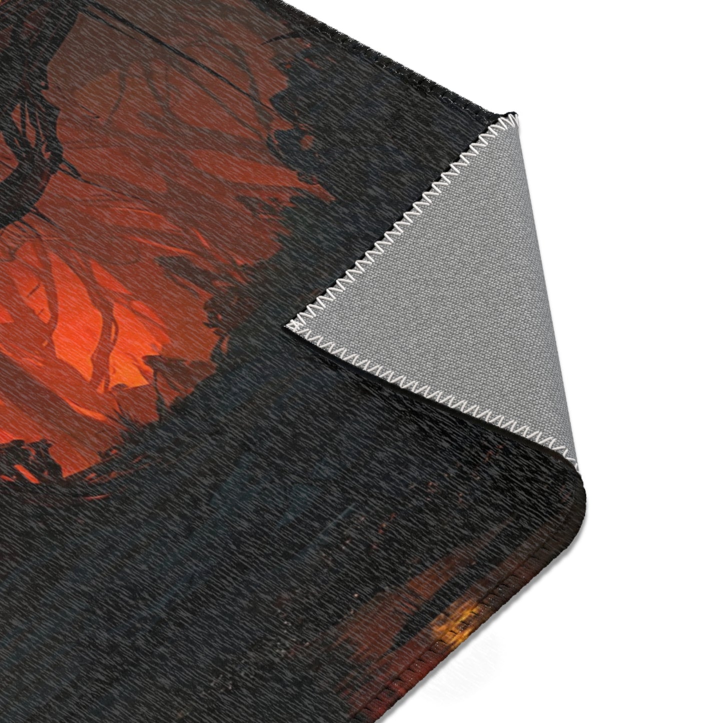 Nightfall Treehouse Village Rug – Emberlit Canopy Dreamscape