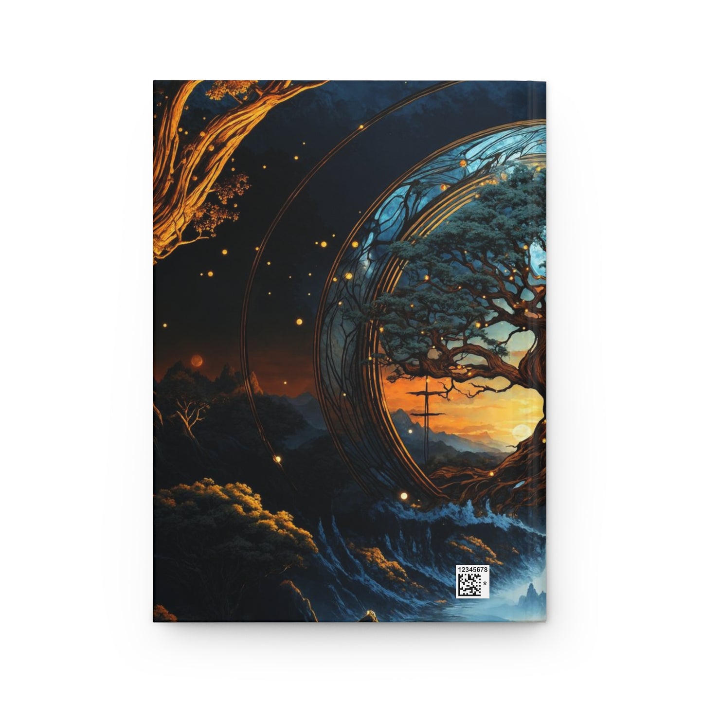 Cosmic Tree Portal - Hardcover Journal