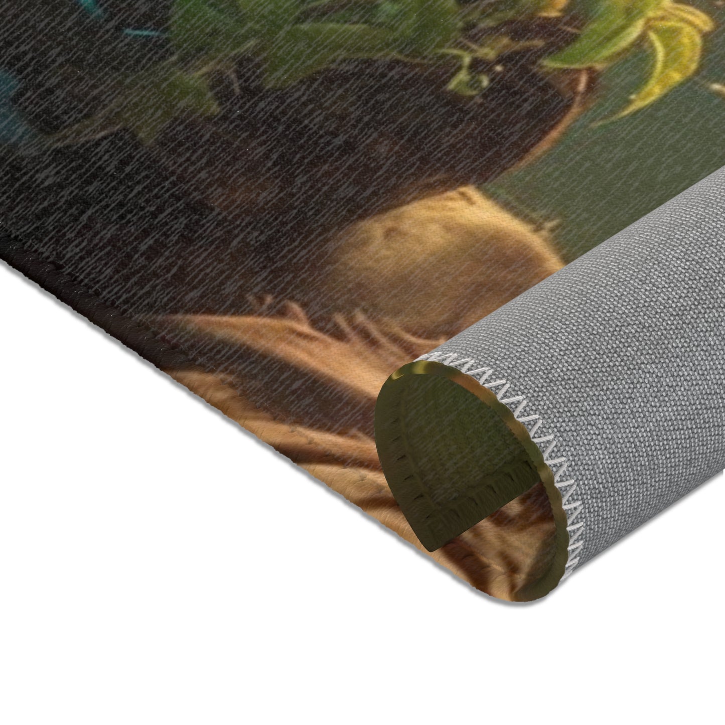 Forest Sentinel Area Rug – Luminescent Guardian in Sunlit Grove
