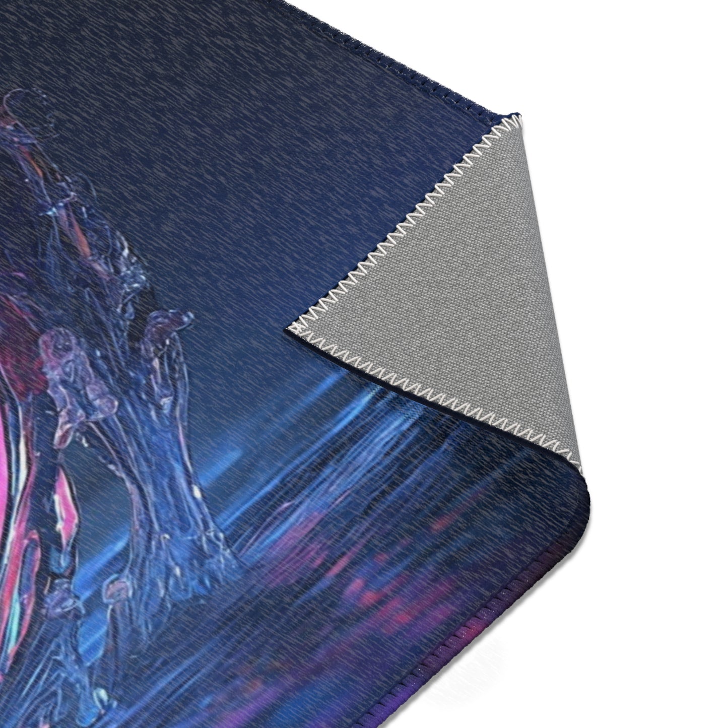 Neon Dragonling Area Rugs – Liquid Light Playtime