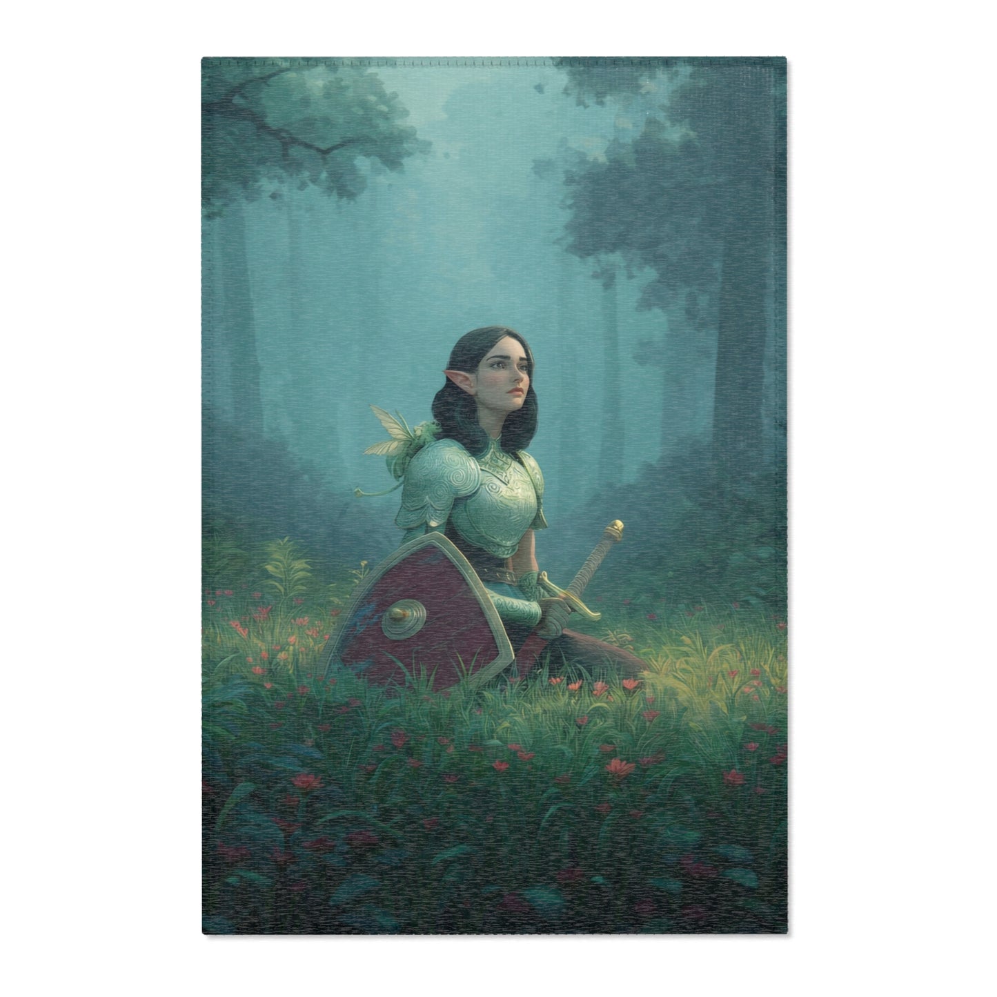 Elven Sentinel Area Rugs – Whispering Grove Pause