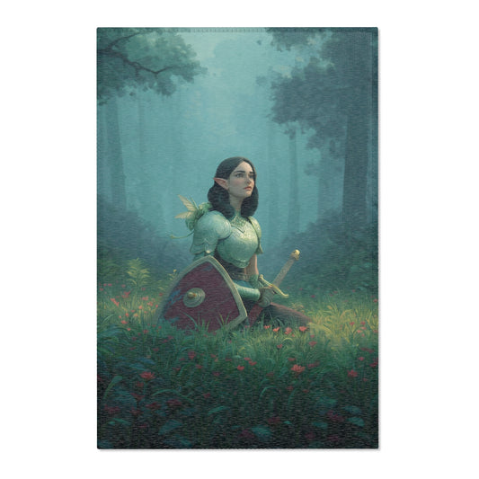 Elven Sentinel Area Rugs – Whispering Grove Pause